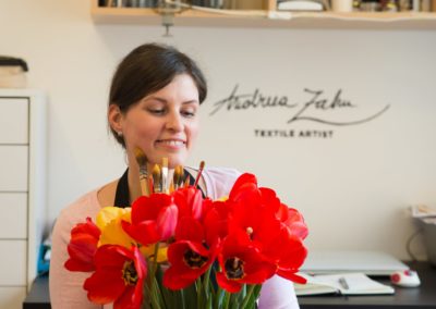 5. Proud artist. Photo credits Mihaela Ardei