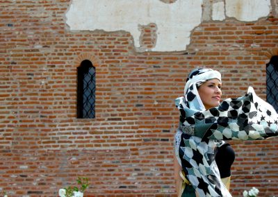 Gateways silk scarf; Photo credit Florina Dumitrache