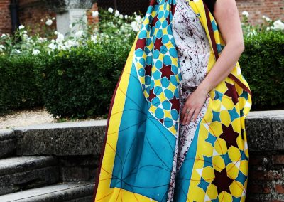 Mihrab silk scarf; Photo credit Florina Dumitrache
