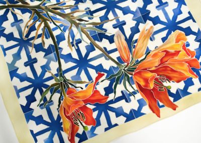 ROYAL SPLENDOR (detail) 90x90 cm